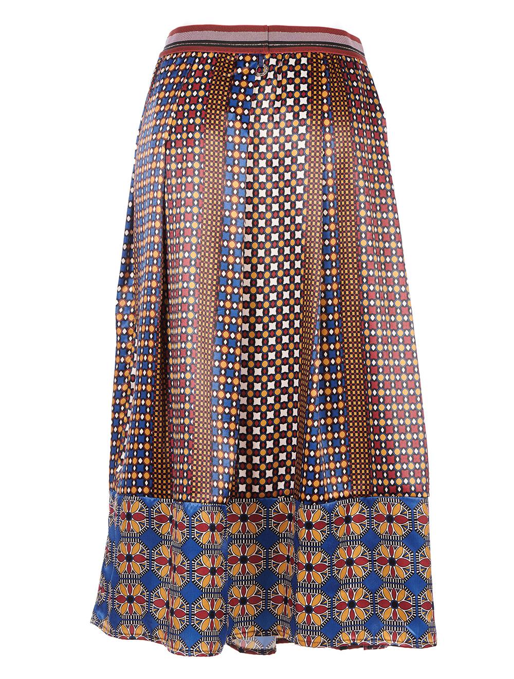 Save The Queen Gonna lunga a pieghe con stampa floreale Fino Al -60%