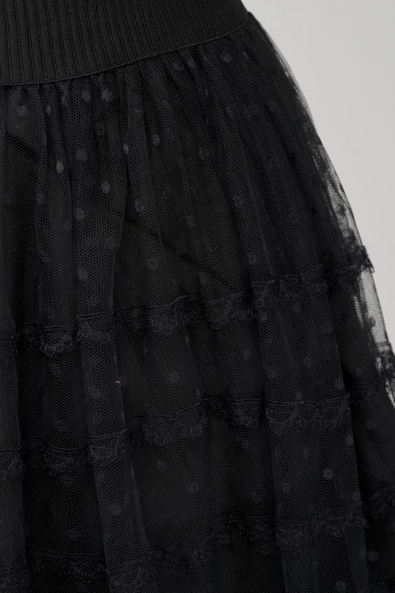 Save The Queen Gonna lunga in pizzo nero Affare Del Giorno
