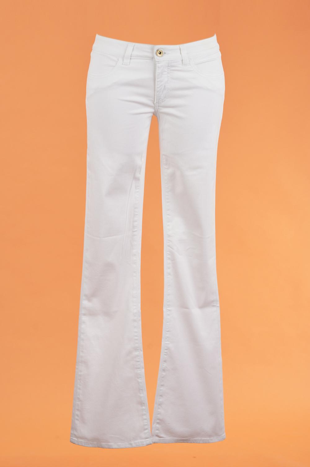 Save The Queen jeans bianco Offerta