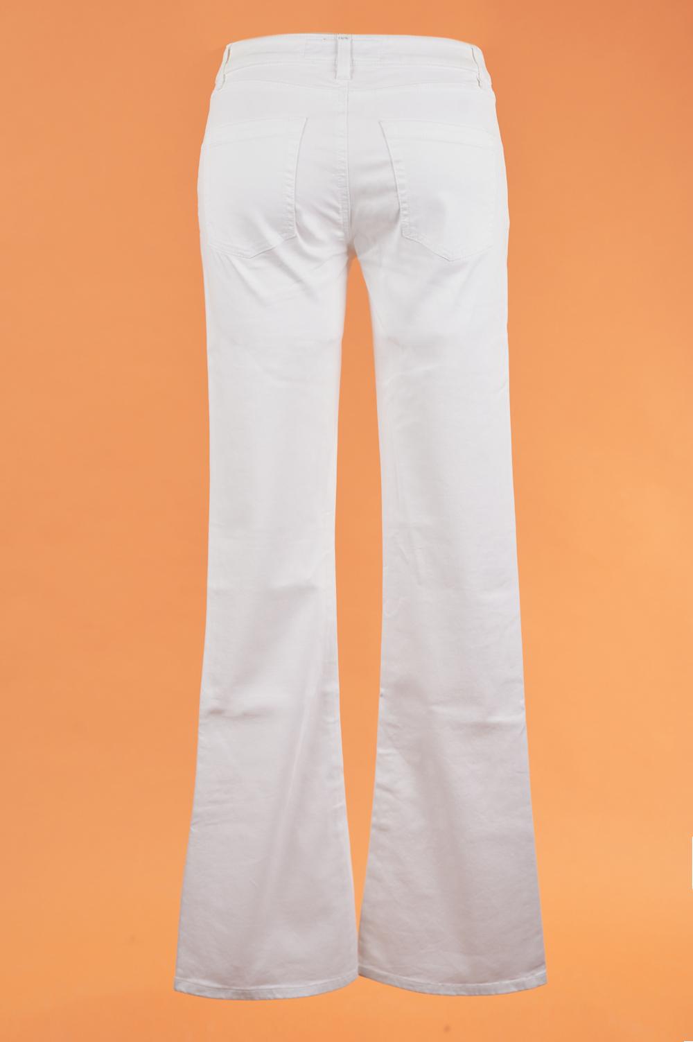 Save The Queen jeans bianco Offerta