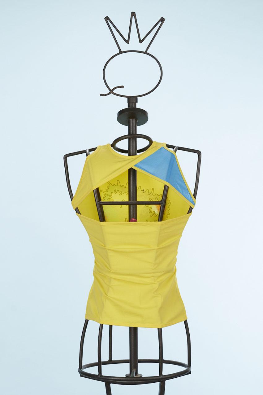 Save The Queen Top giallo Shopping Online
