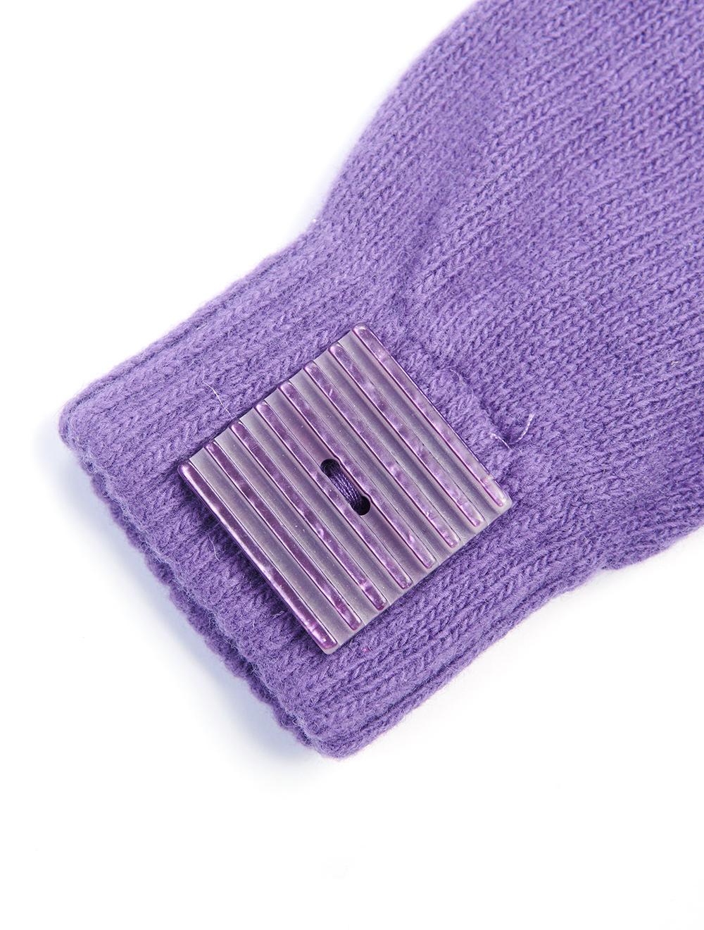 Save The Queen guanti in maglia con applicazione in madreperla Economico