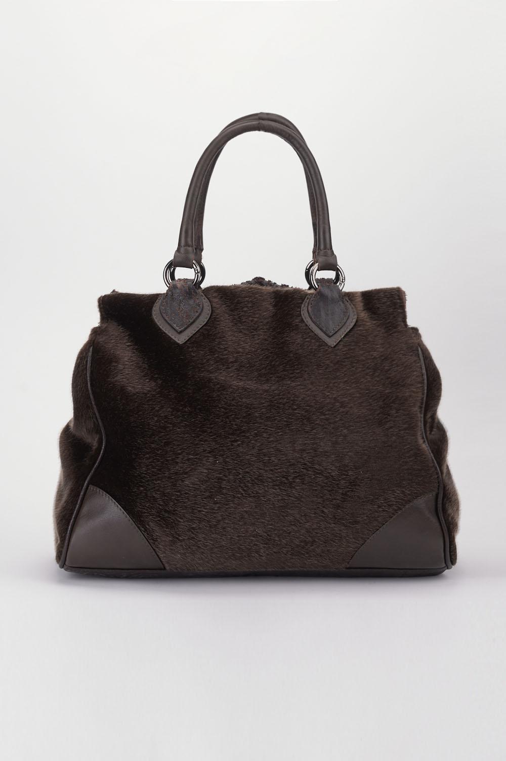 Save The Queen Borsa marrone Nuova