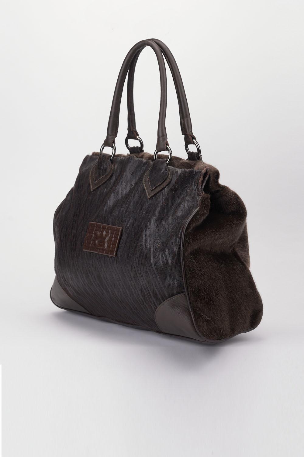 Save The Queen Borsa marrone Nuova
