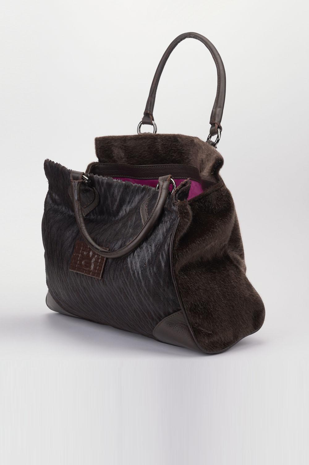 Save The Queen Borsa marrone Nuova