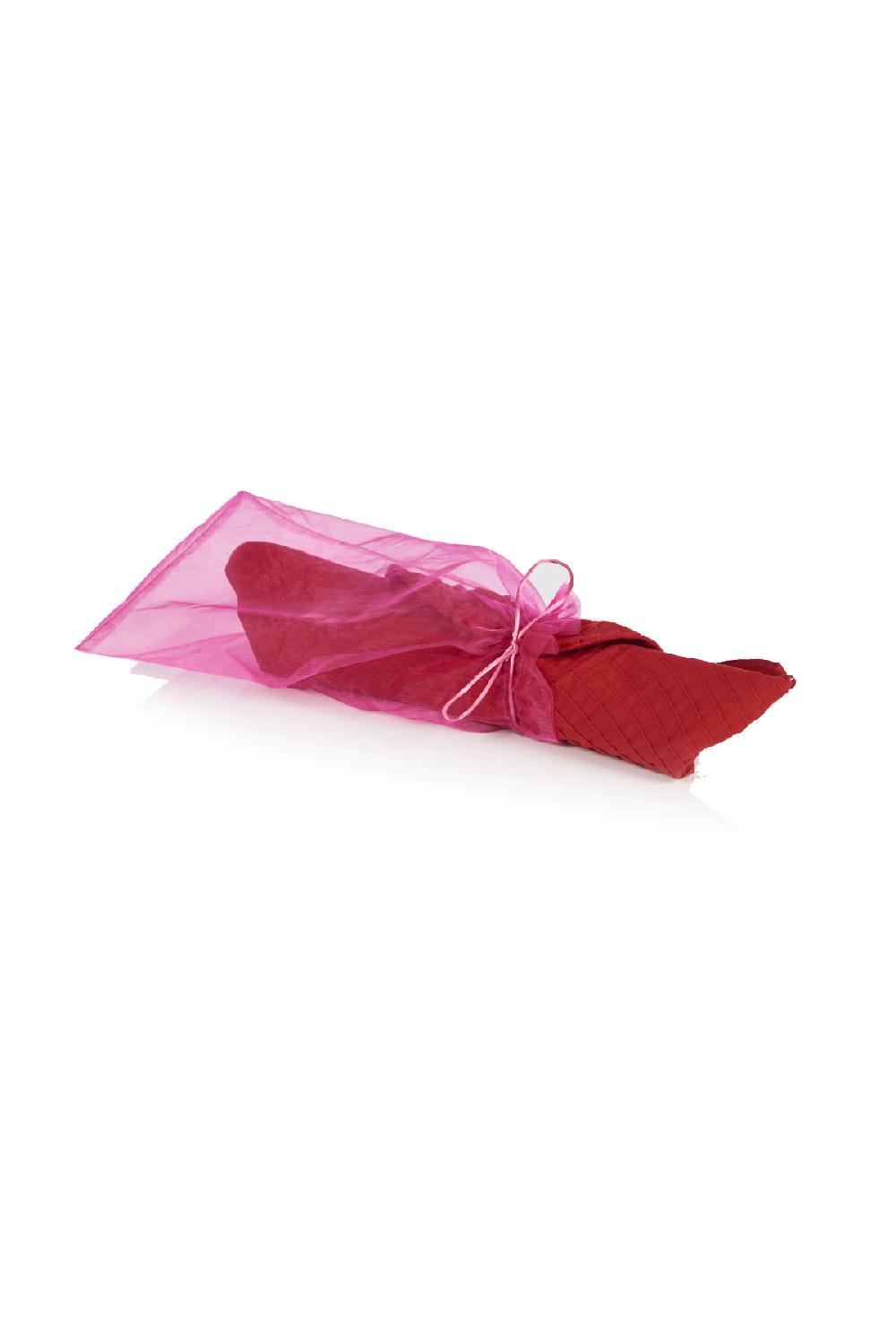 Save The Queen Cappello modellabile in tessuto rosso Sconto
