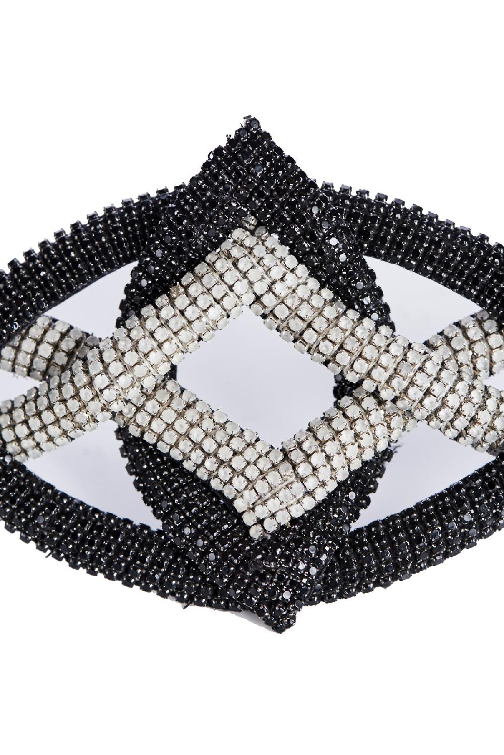 Save The Queen Bracciale di strass Nuova