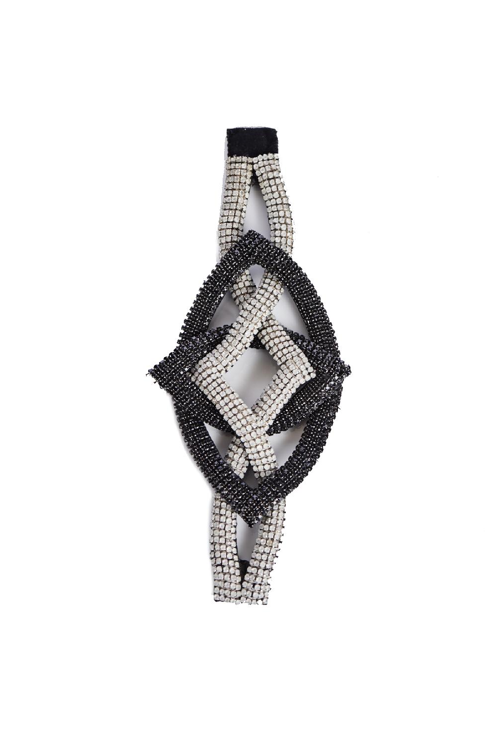 Save The Queen Bracciale di strass Nuova