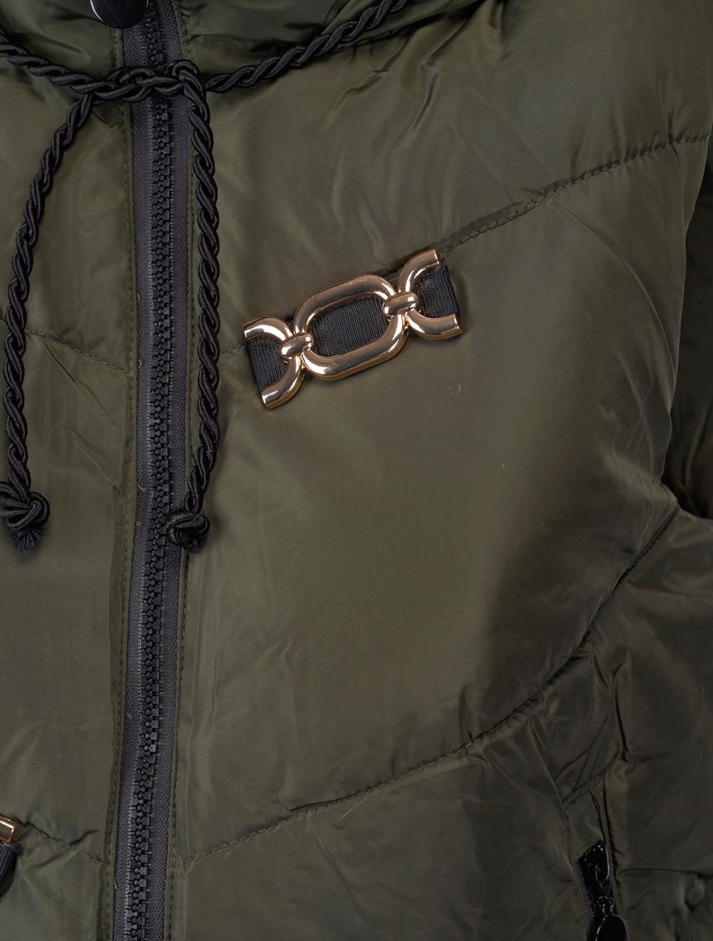Save The Queen Piumino smanicato verde con cappuccio Promozione