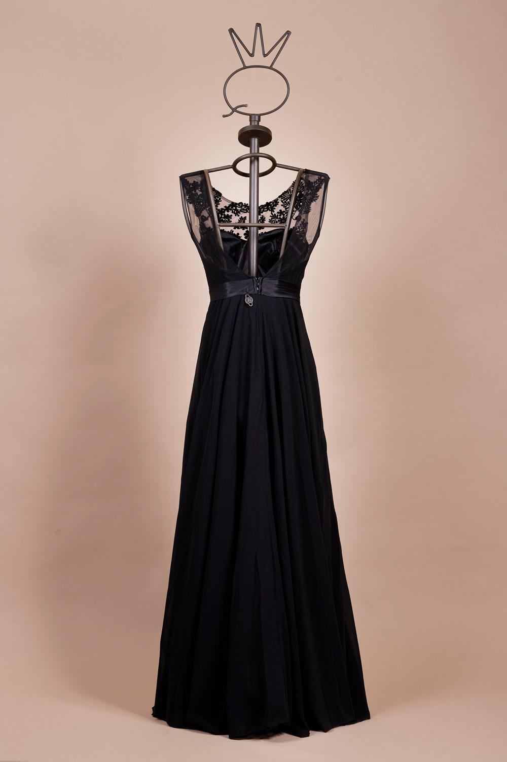 Save The Queen Vestito lungo nero Esporta salva