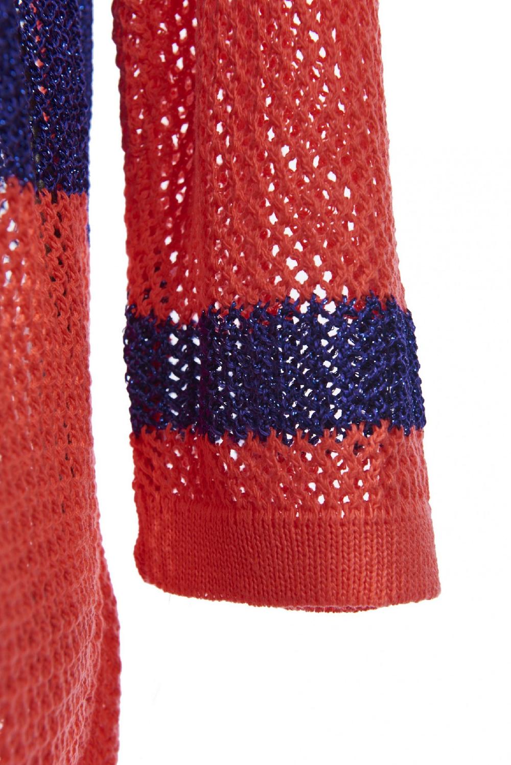 Save The Queen Cardigan corallo e viola Promozione Limitata