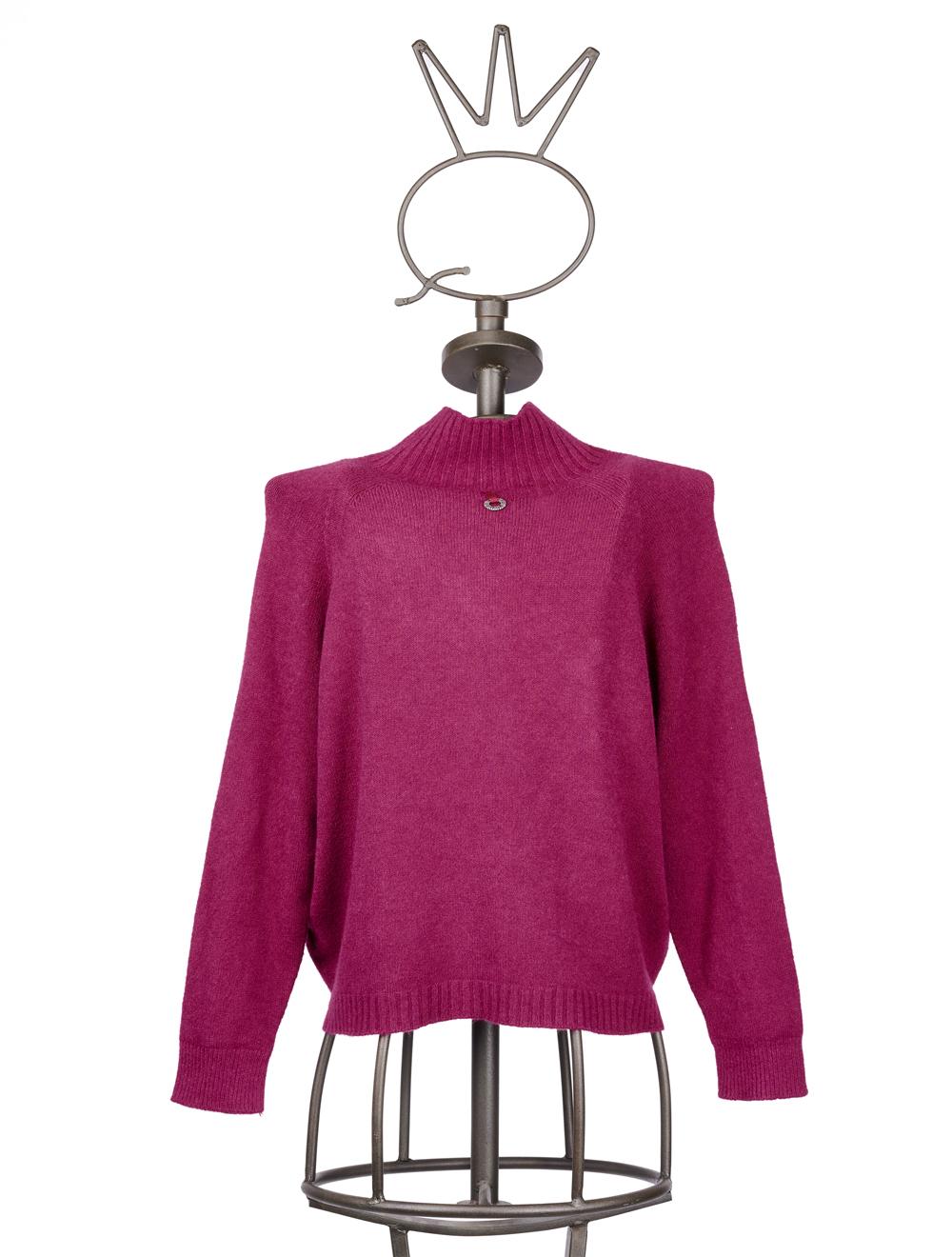 Save The Queen Maglia in tricot fuxia Offerta esclusiva