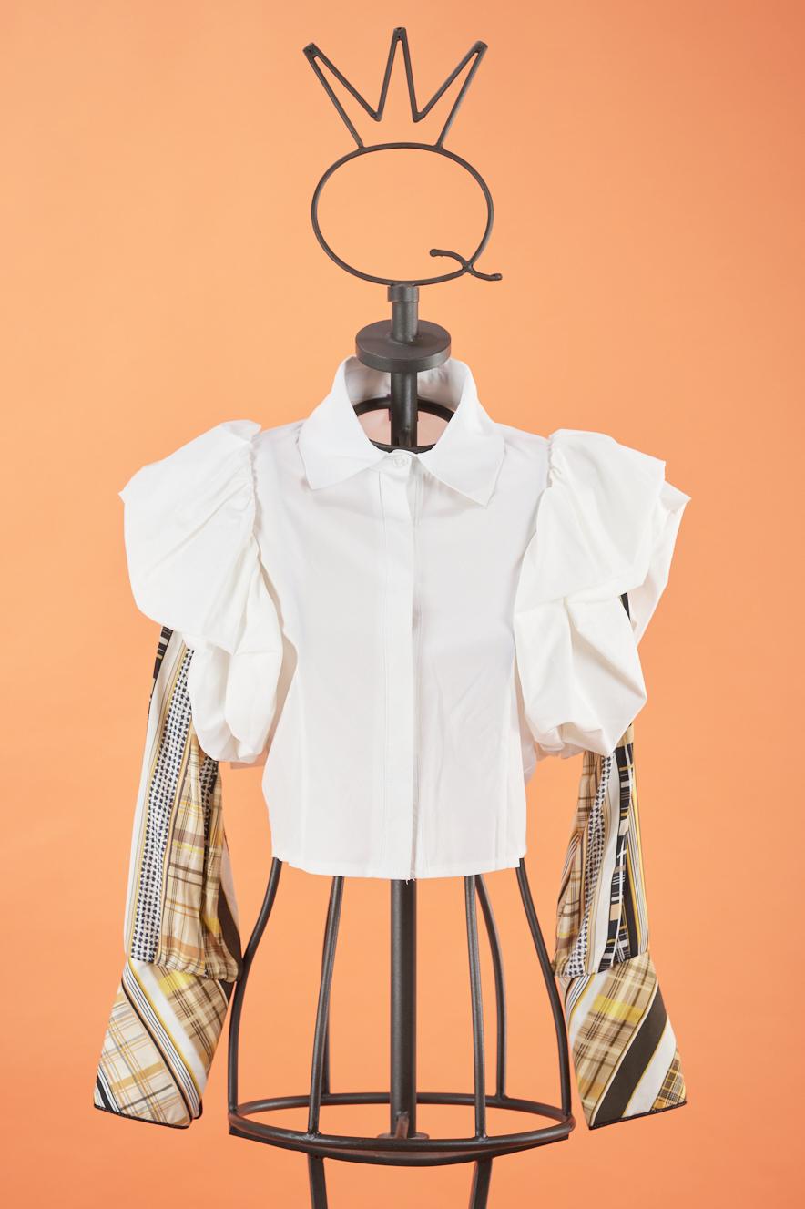 Save The Queen Camicia corta bianca Black Friday