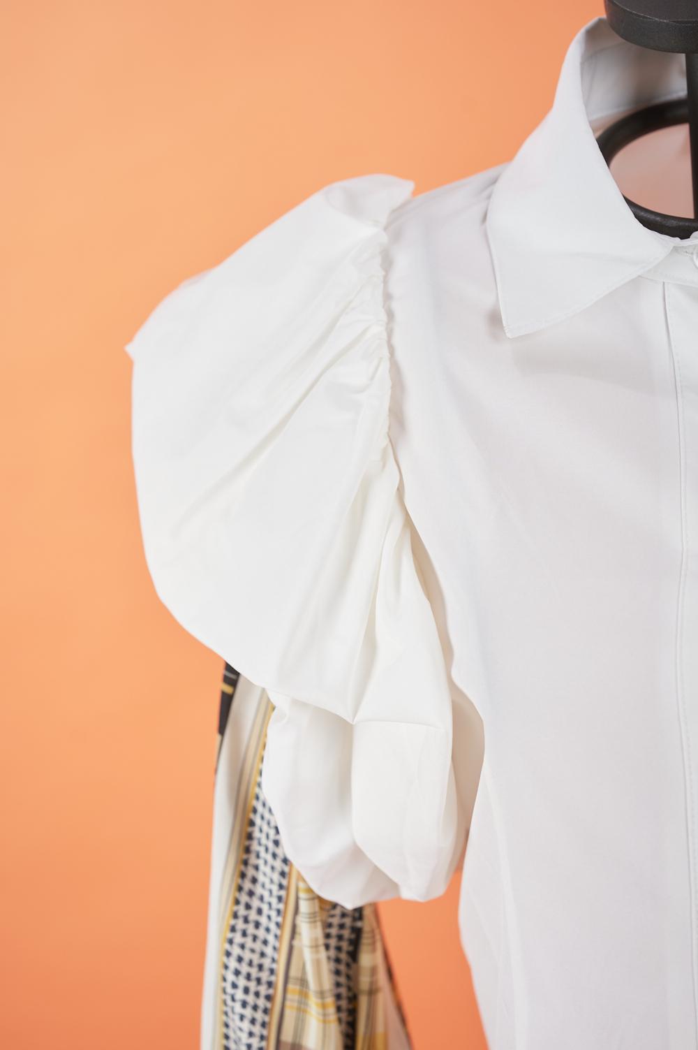 Save The Queen Camicia corta bianca Black Friday