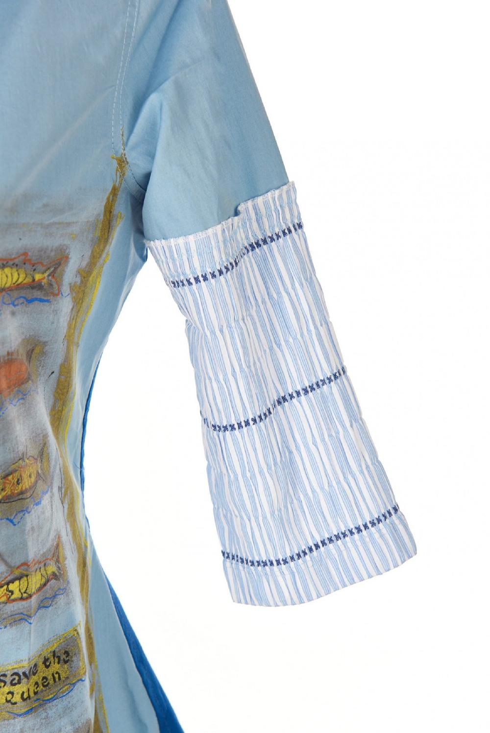 Save The Queen Camicia con stampa ed applicazioni Latest fashion