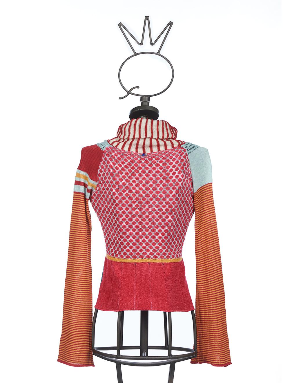 Save The Queen Maglia collo alto con lavorazione jacquard Nuovi prodotti