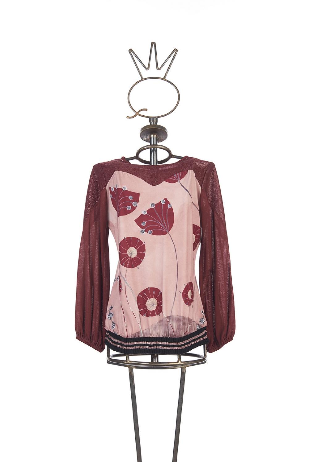Save The Queen t-shirt con stampa e lavorazione patchwork Offerte speciali