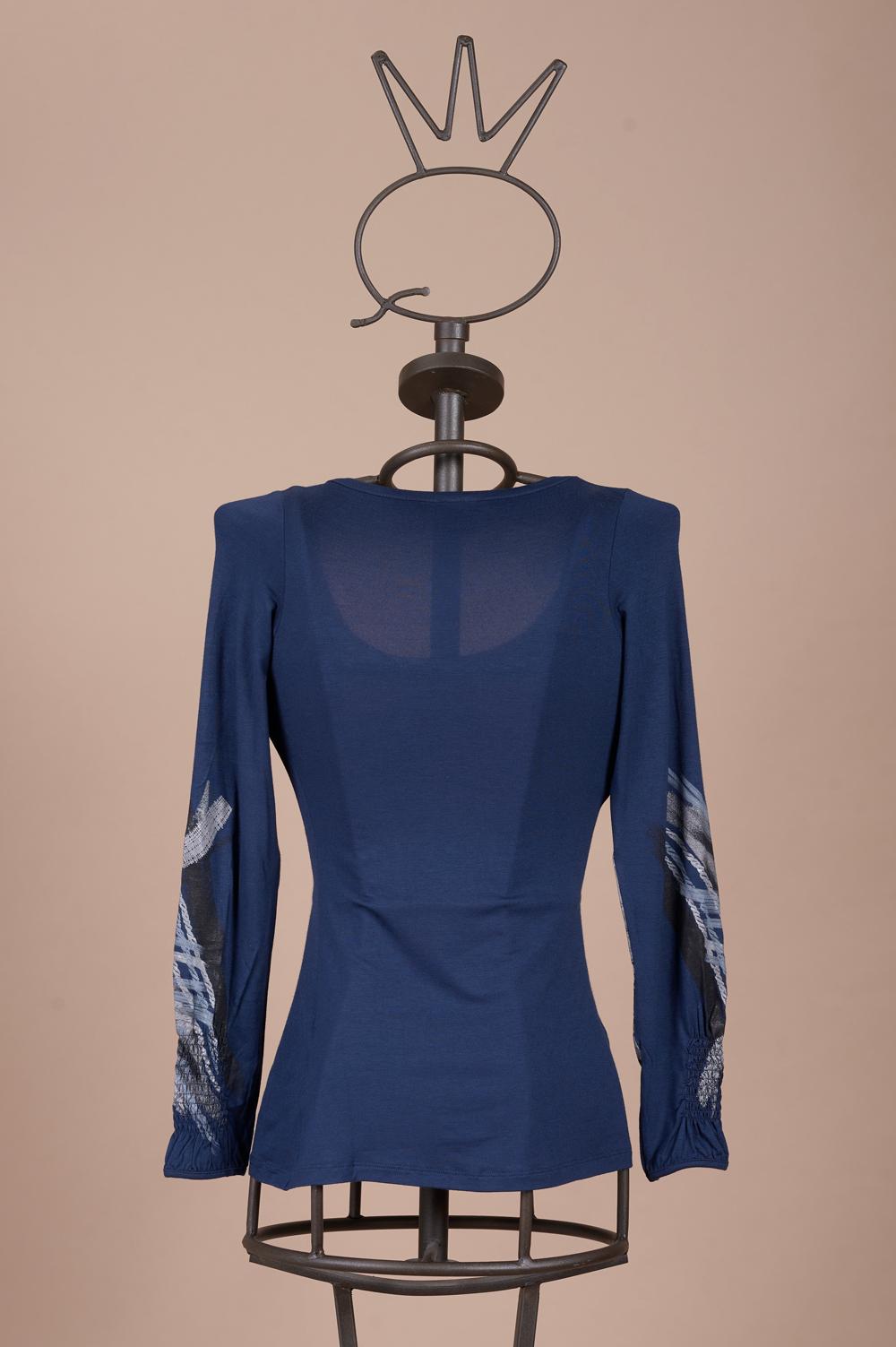 Save The Queen T-shirt blu Latest stili