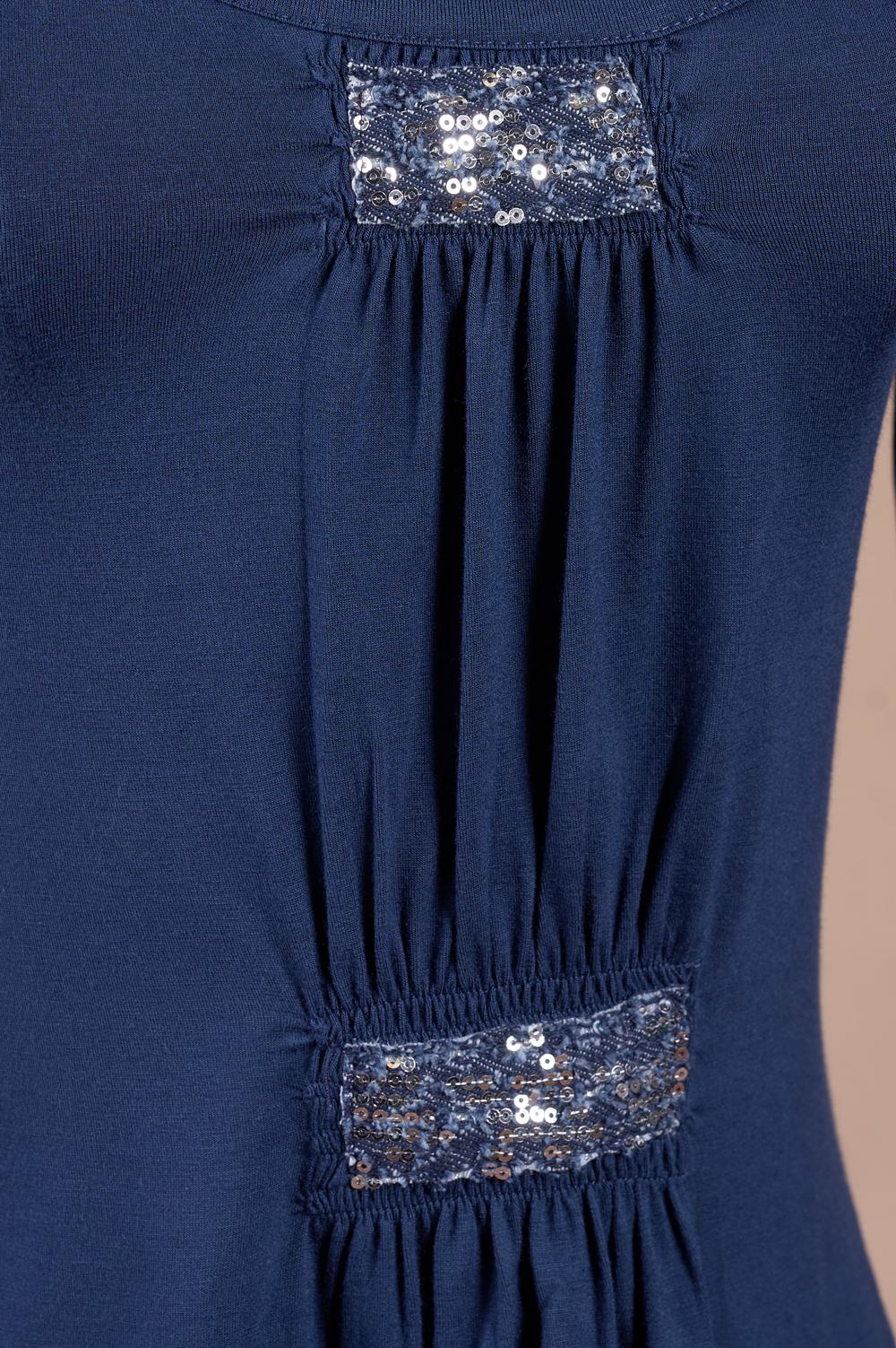 Save The Queen T-shirt blu Latest stili