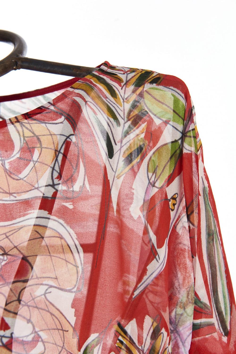Save The Queen Blusa con stampa Italia