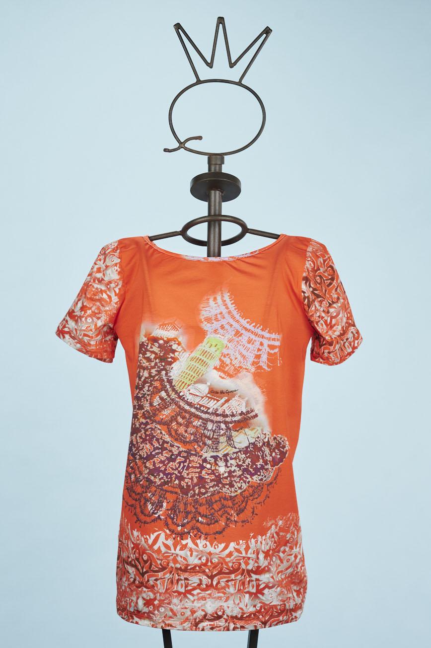 Save The Queen T-shirt stampata Pezzi Unici