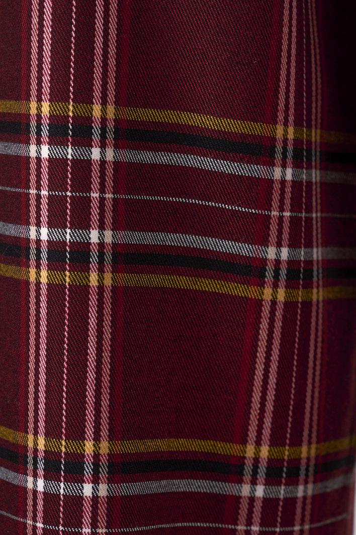 Save The Queen Pantalone largo a quadri Offerta Pasqua