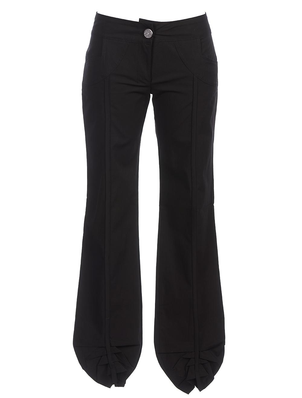 Save The Queen Pantaloni in tessuto elasticizzato nero Offerta migliore