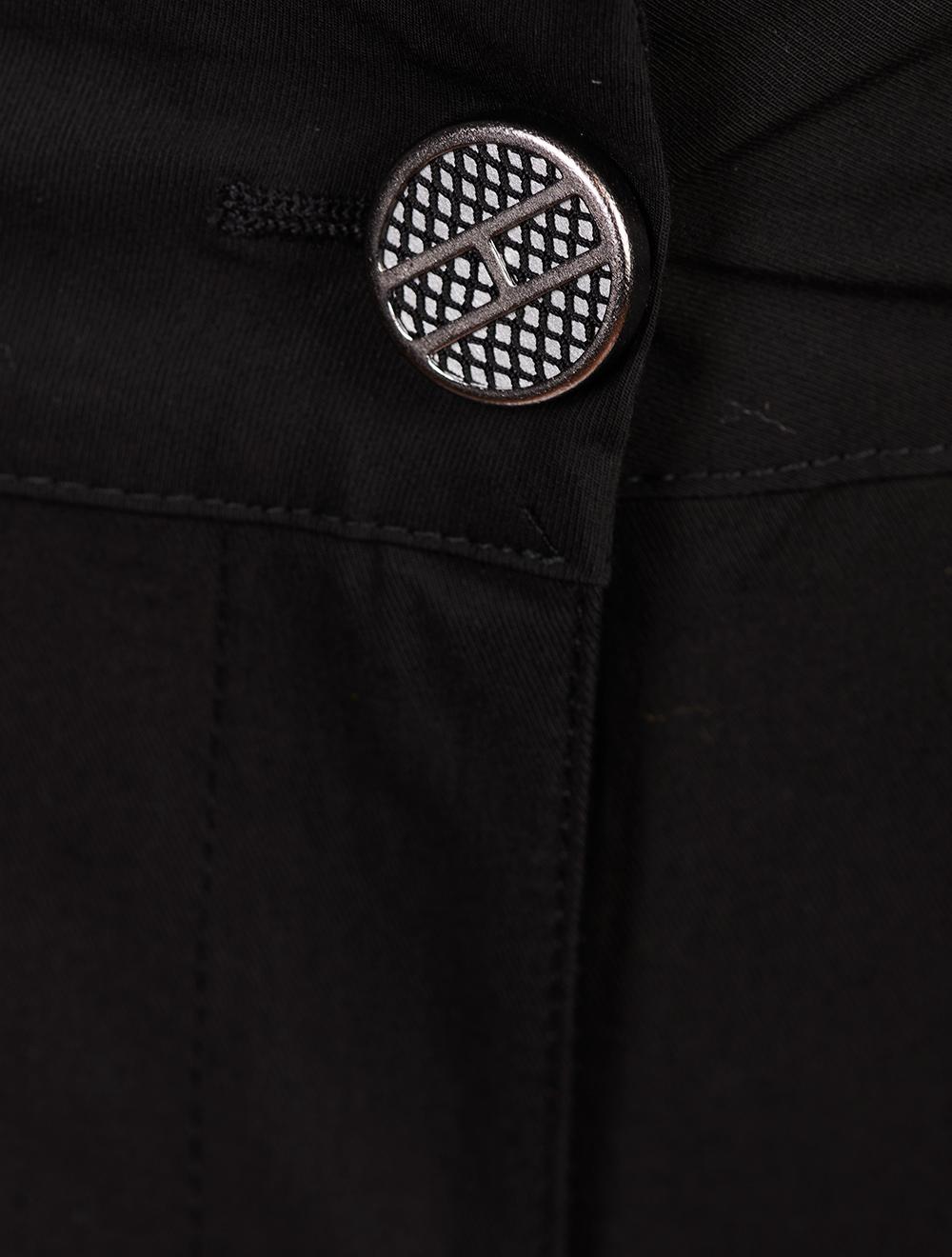 Save The Queen Pantaloni in tessuto elasticizzato nero Offerta migliore
