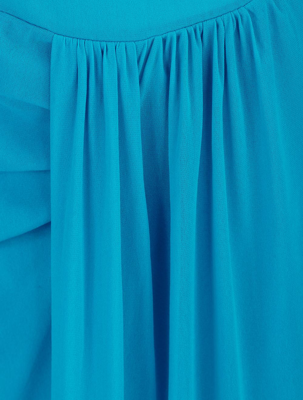 Save The Queen Gonna lunga in tulle turchese Offerte esclusive