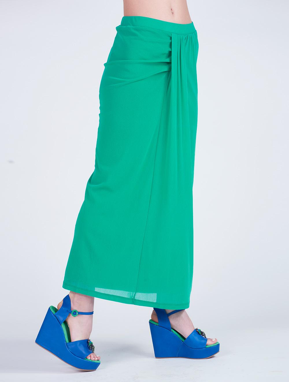 Save The Queen Gonna lunga in tulle verde smeraldo Grandi sconti