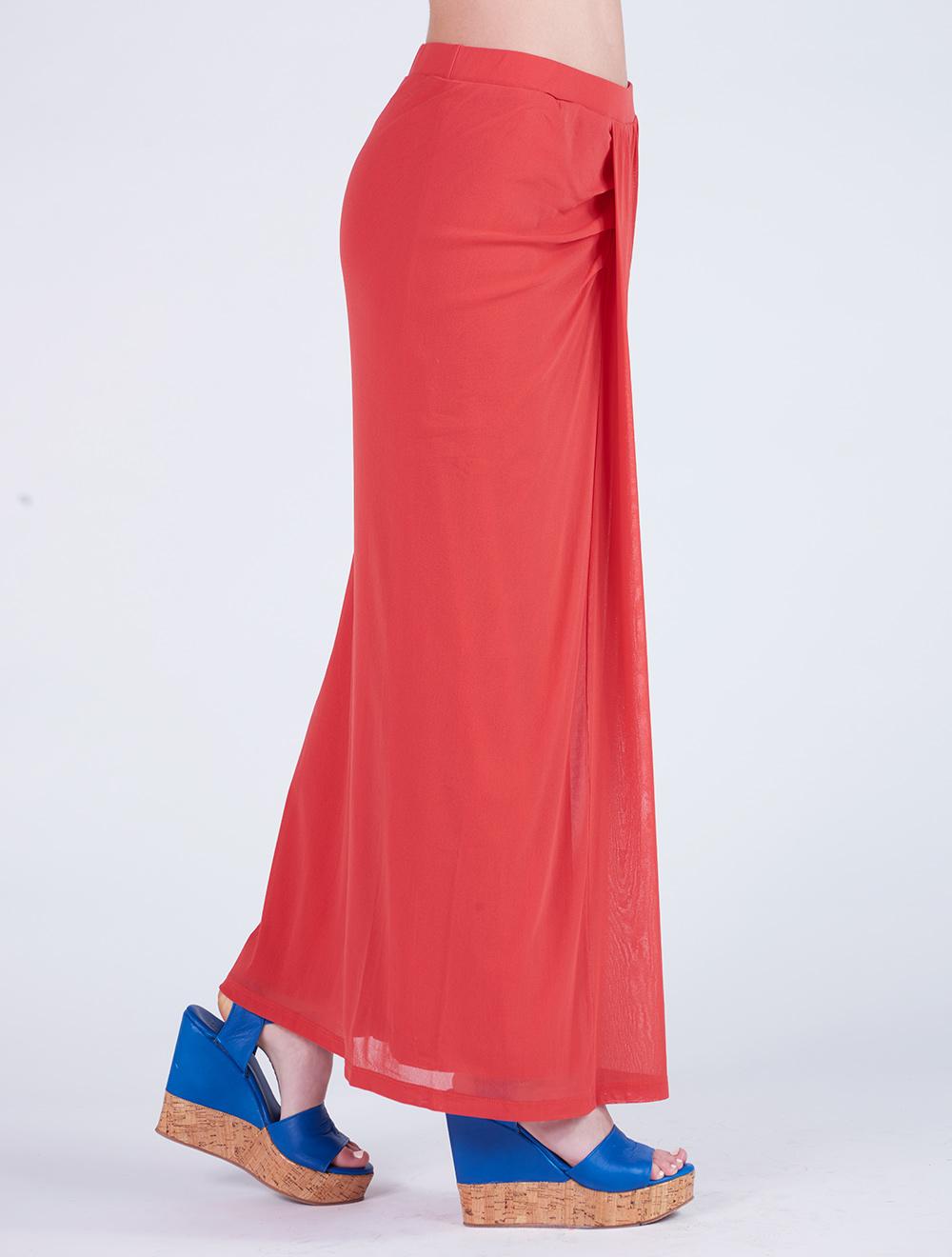 Save The Queen Gonna lunga in tulle corallo Bestseller