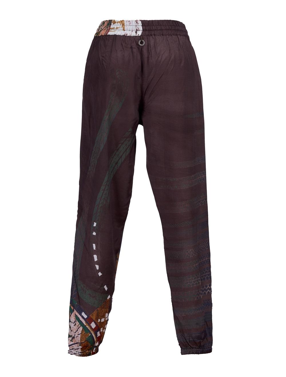 Save The Queen Pantalone in viscosa stampato Fino al 55% di sconto