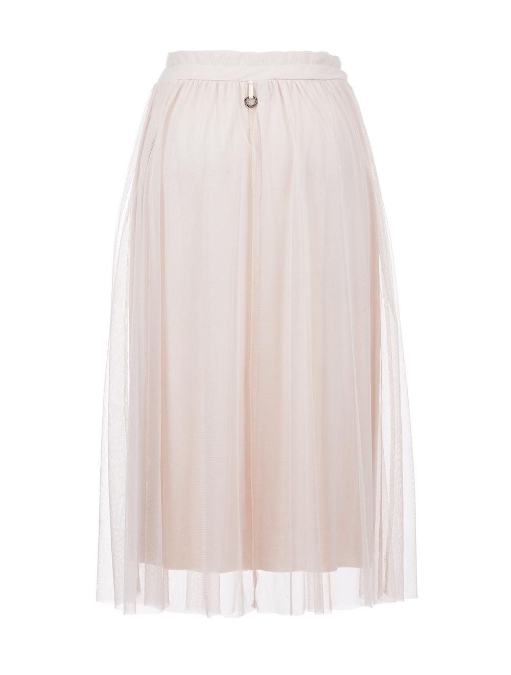 Save The Queen Gonna lunga beige con applicazioni Shopping Online