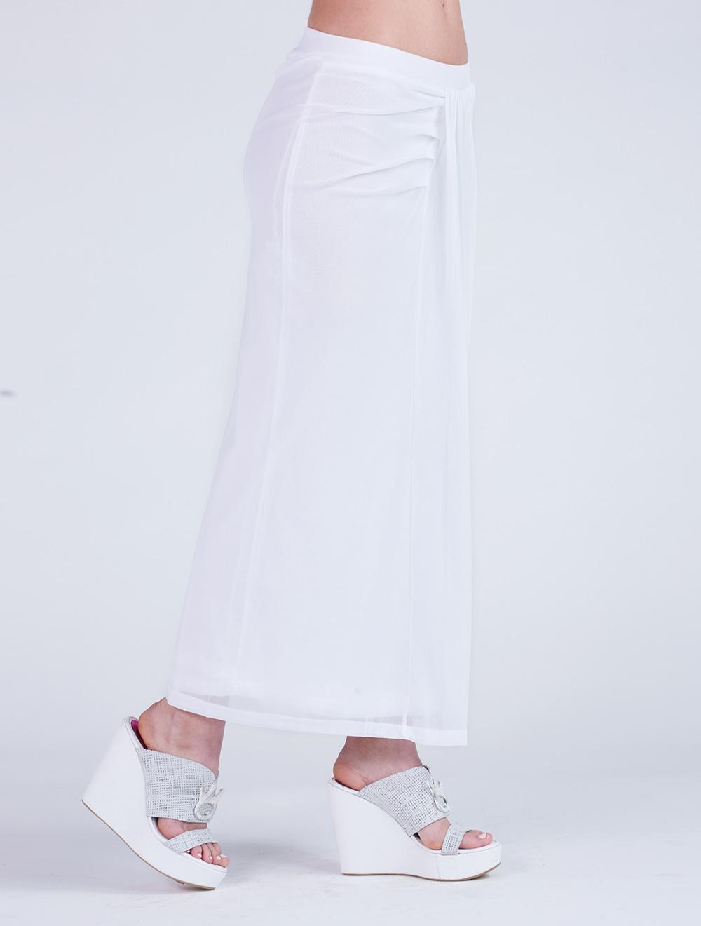 Save The Queen Gonna lunga in tulle bianco Novità