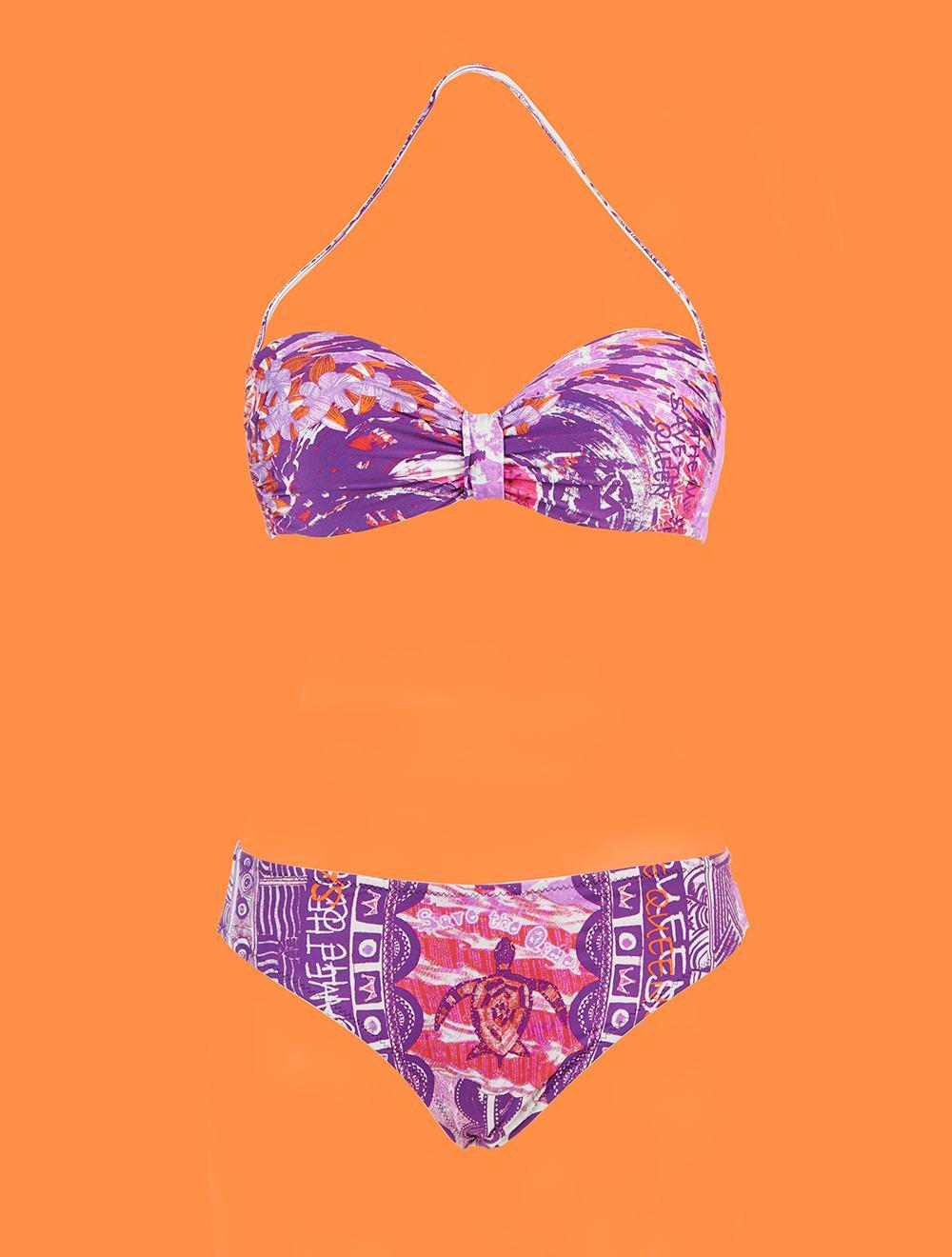 Save The Queen Bikini a fascia push up con stampa dedicata all’Australia - Coppa C Only for today