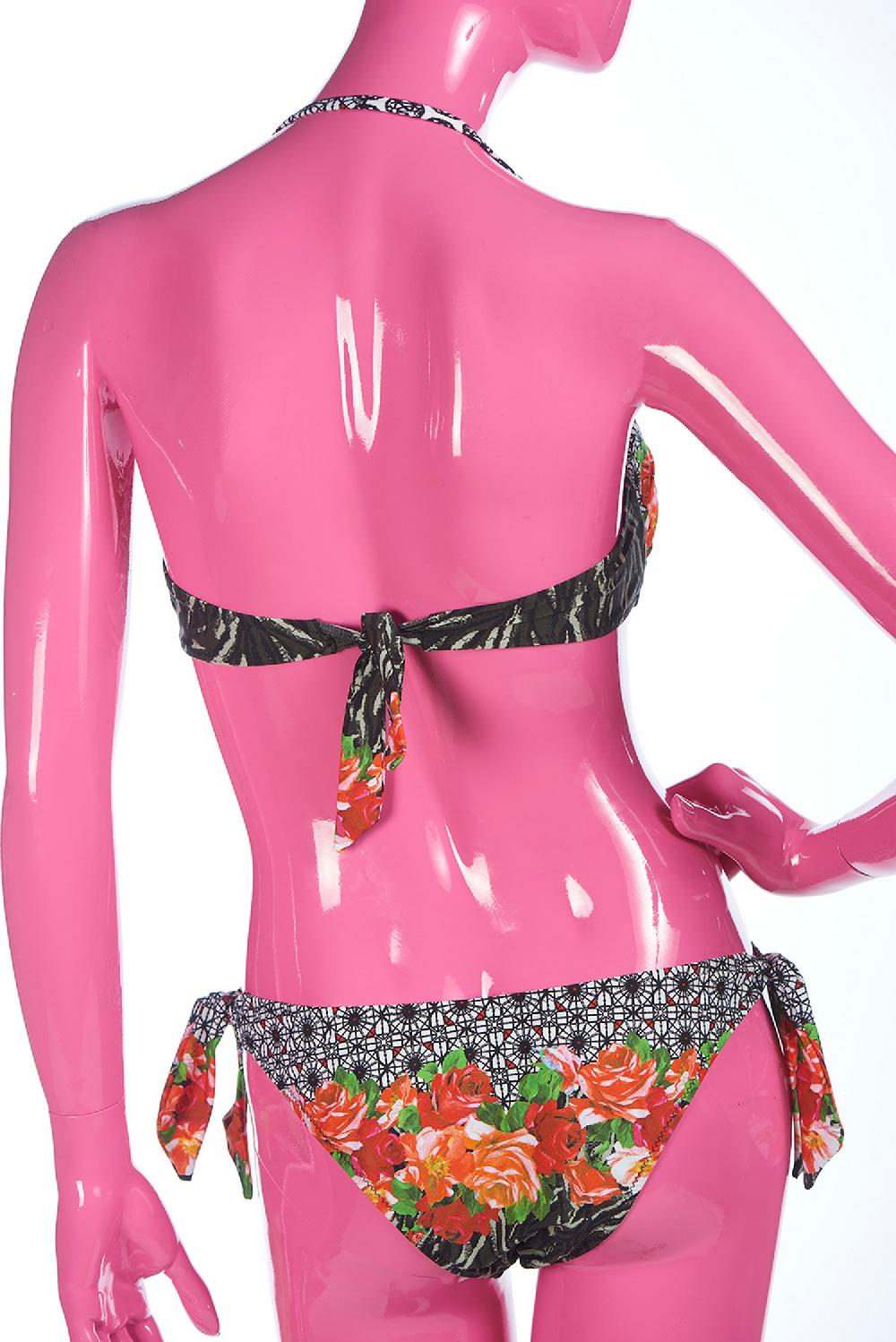 Save The Queen Bikini con fascia push-up e stampa dedicata alla Savana Qualità Garantita