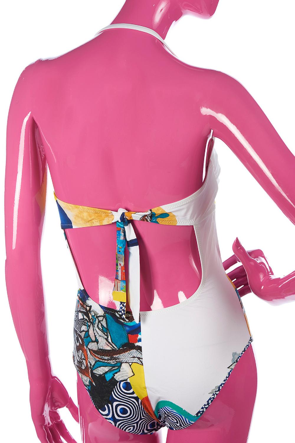 Save The Queen Costume intero con stampa dedicata all’arte contemporanea africana Promozione Limitata