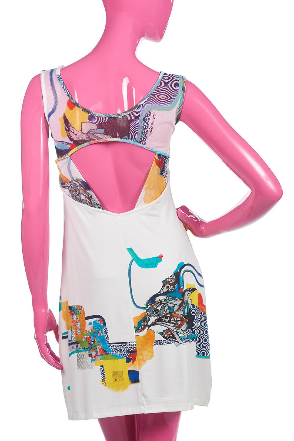 Save The Queen Vestito copricostume con stampa dedicata all’arte contemporanea africana In Vendita