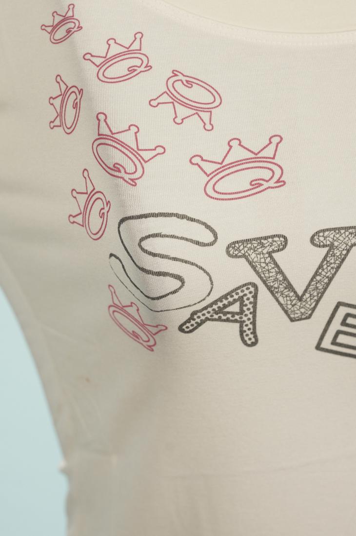 Save The Queen T-shirt stampata Vendite Flash