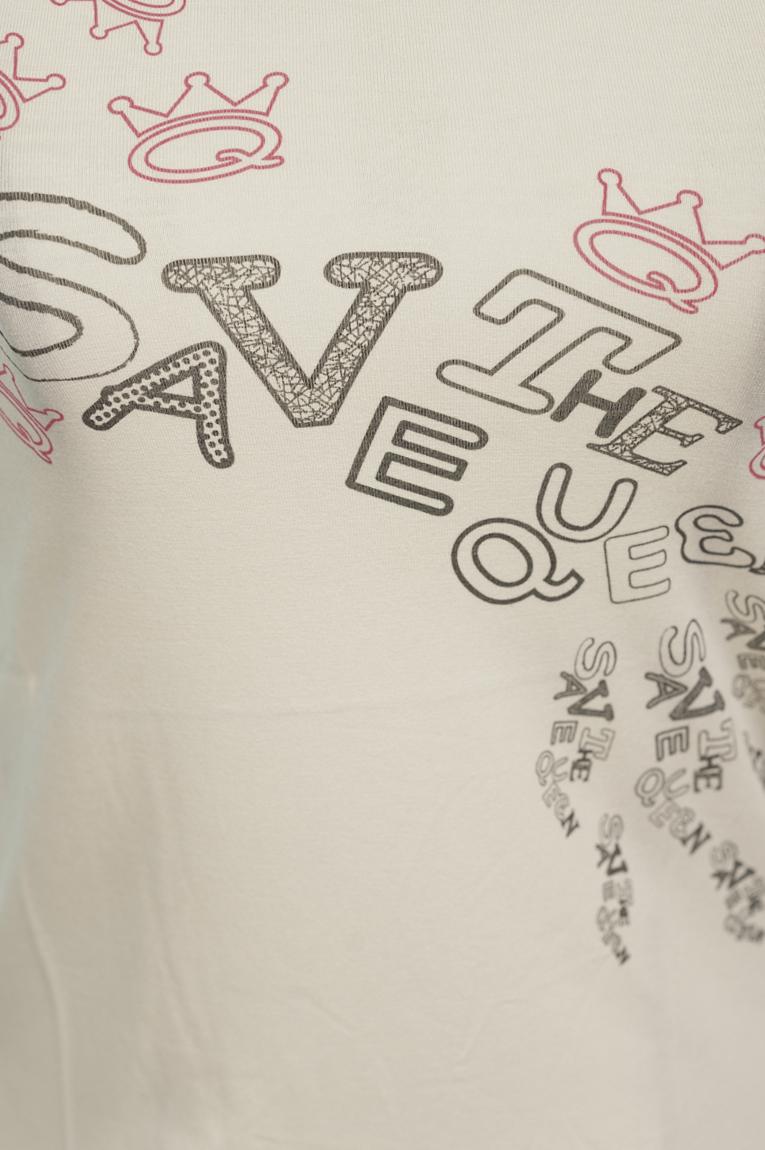 Save The Queen T-shirt stampata Vendite Flash