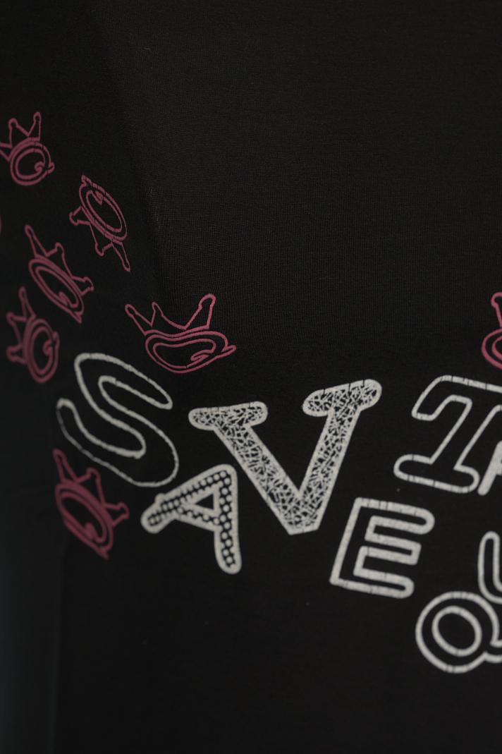 Save The Queen T-shirt stampata Nuova
