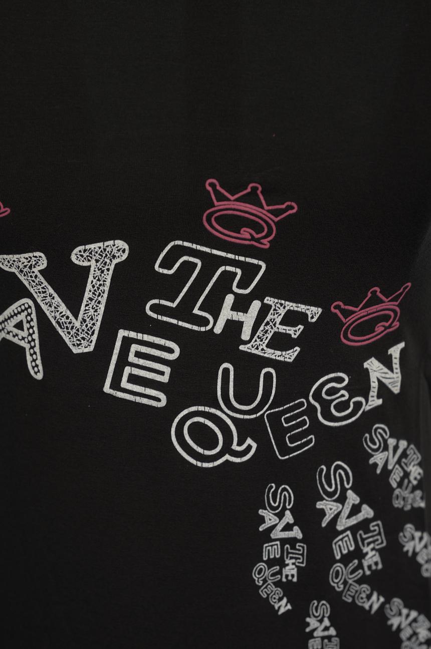 Save The Queen T-shirt stampata Nuova