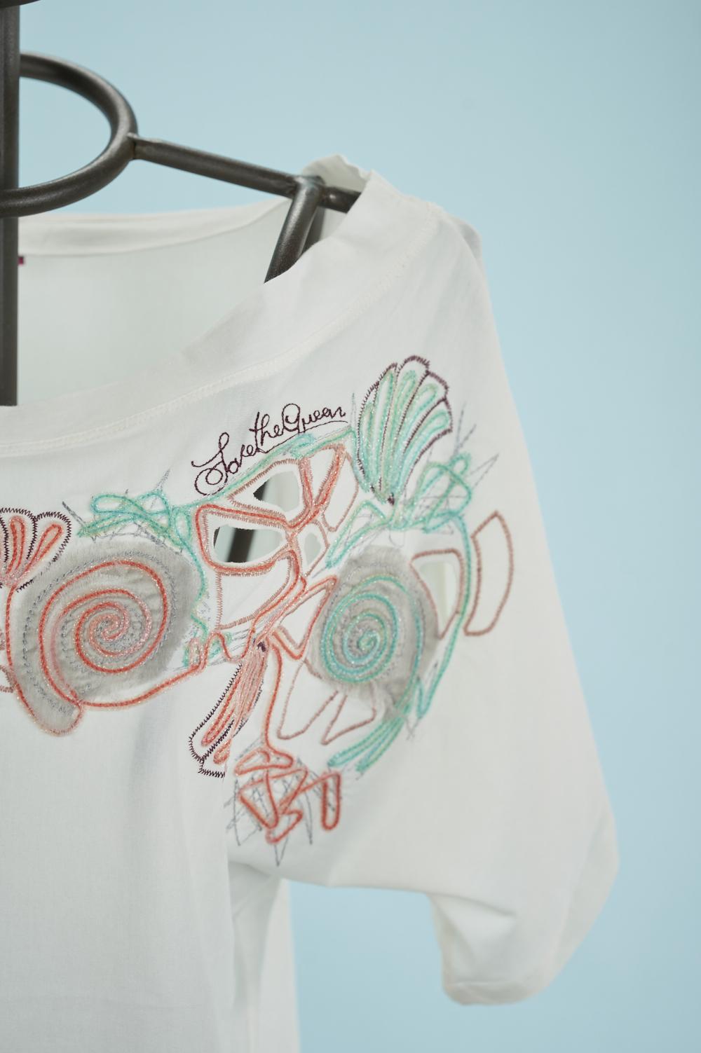 Save The Queen T-Shirt ricamata Offerta Giorno del Papà