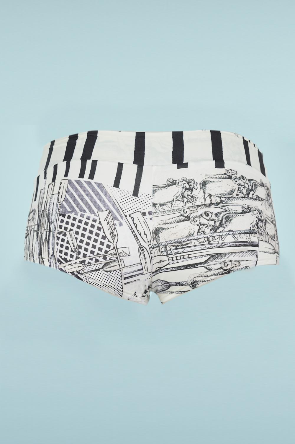 Save The Queen Shorts stampato Sostegno trimestrale