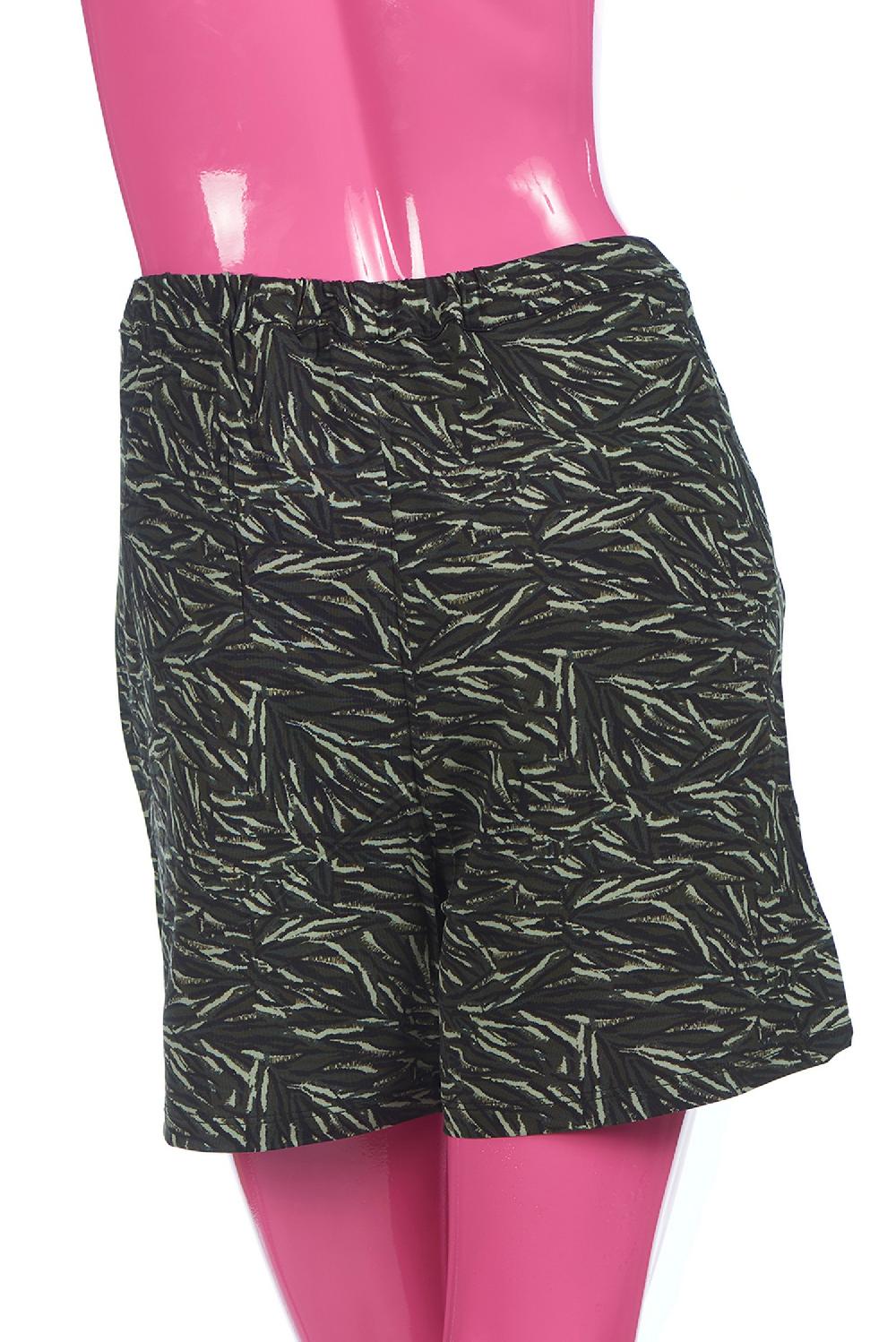 Save The Queen Shorts in jersey di viscosa con stampa camouflage Duty-free