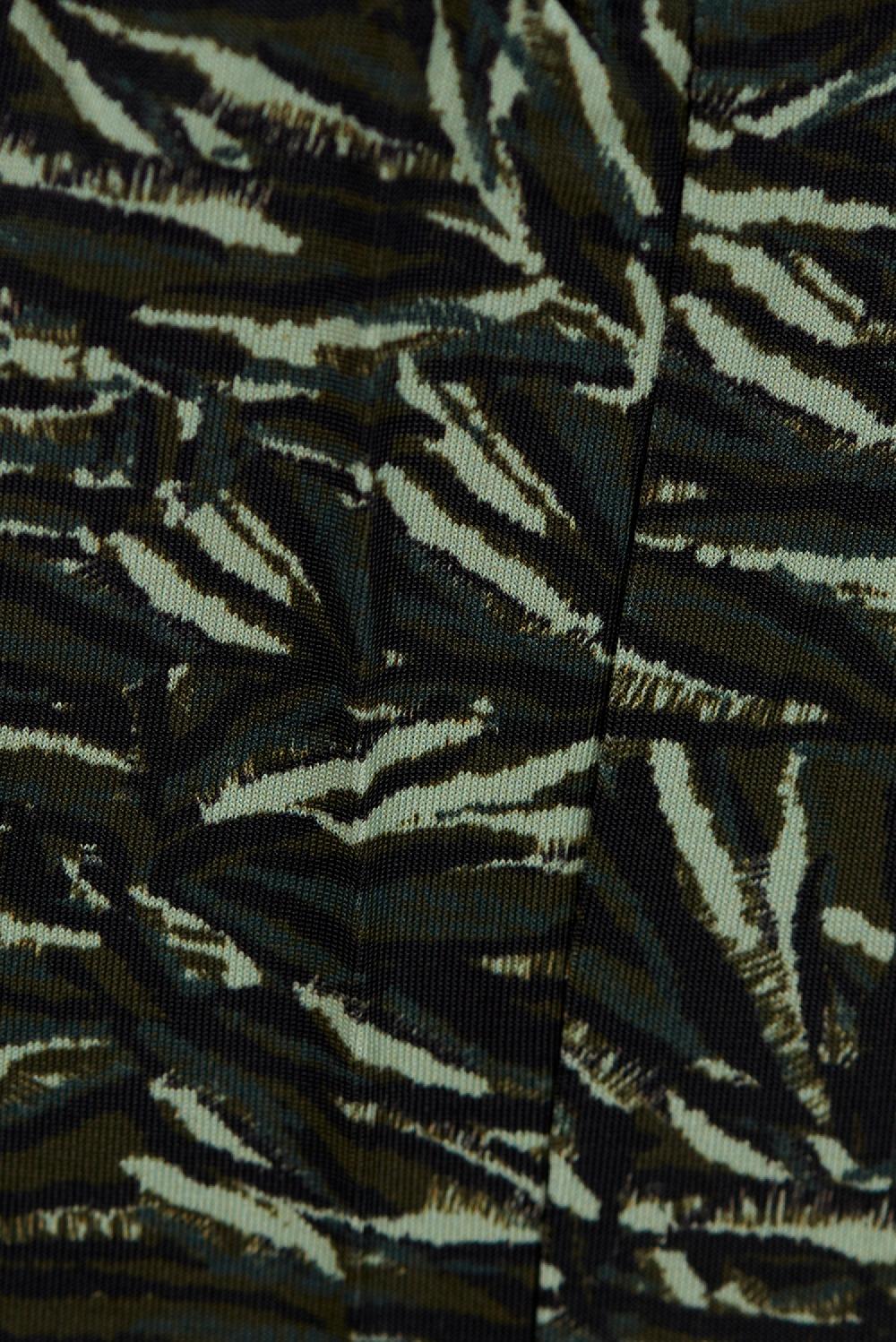 Save The Queen Shorts in jersey di viscosa con stampa camouflage Duty-free