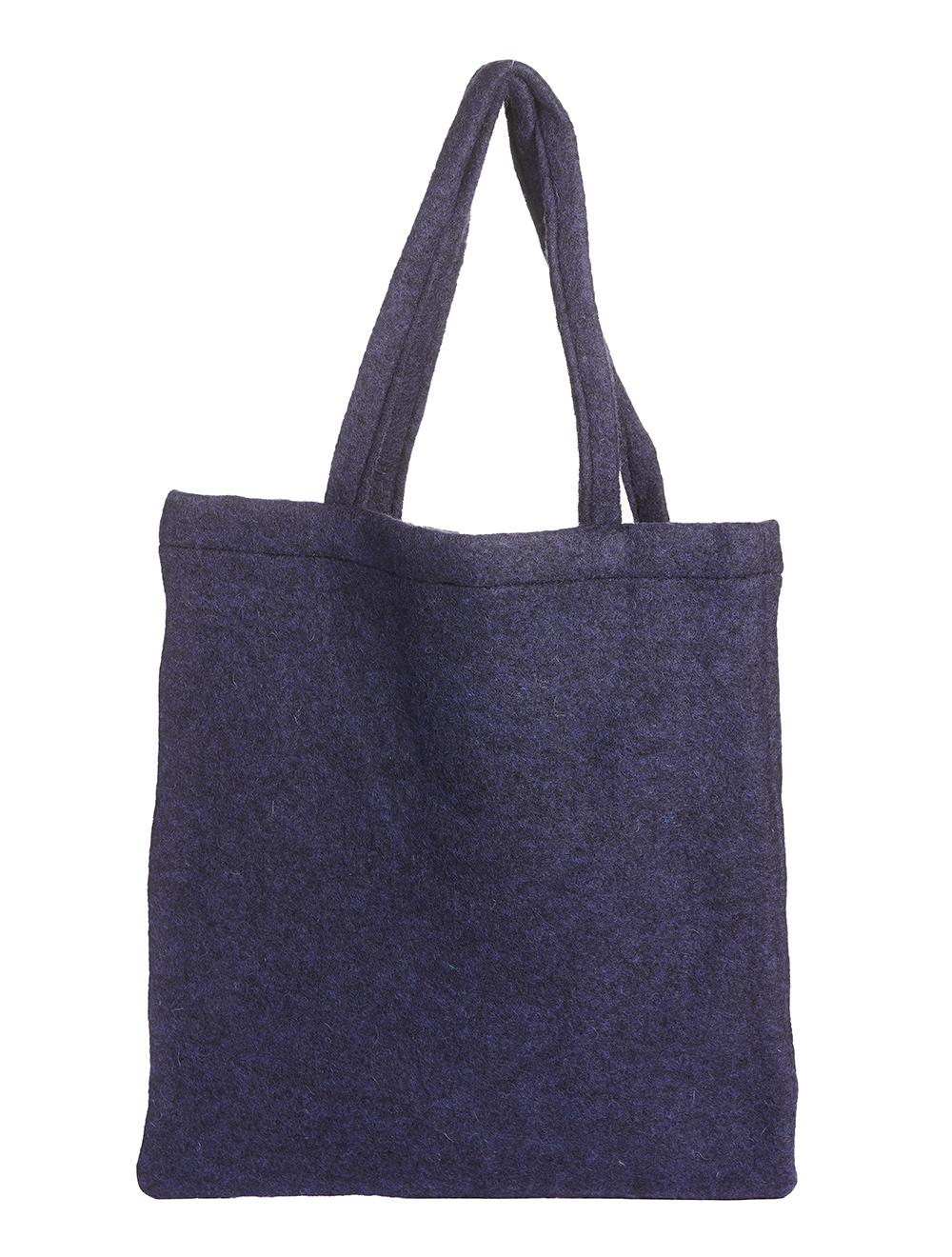 Save The Queen Borsa shopper in lana con ricamo Saldi Di Fabbrica