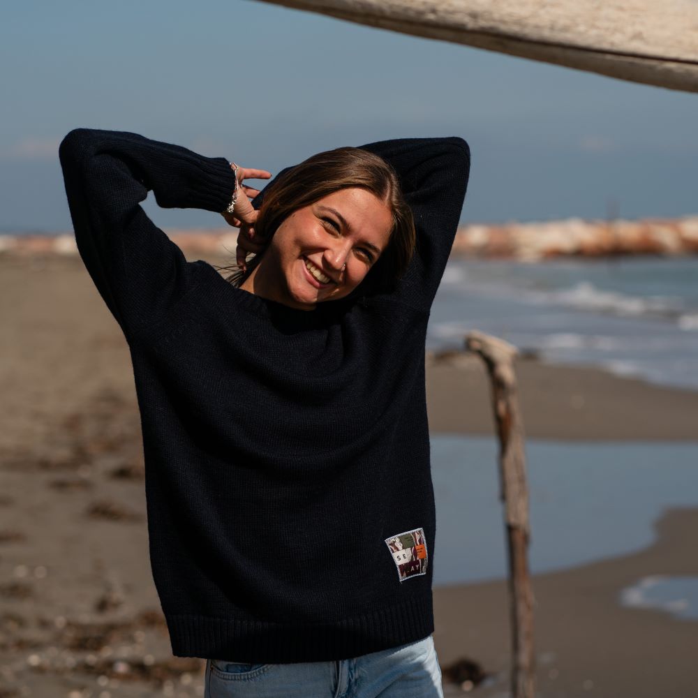 Seay / Maglione Blu Navy Tonga Shopping Online