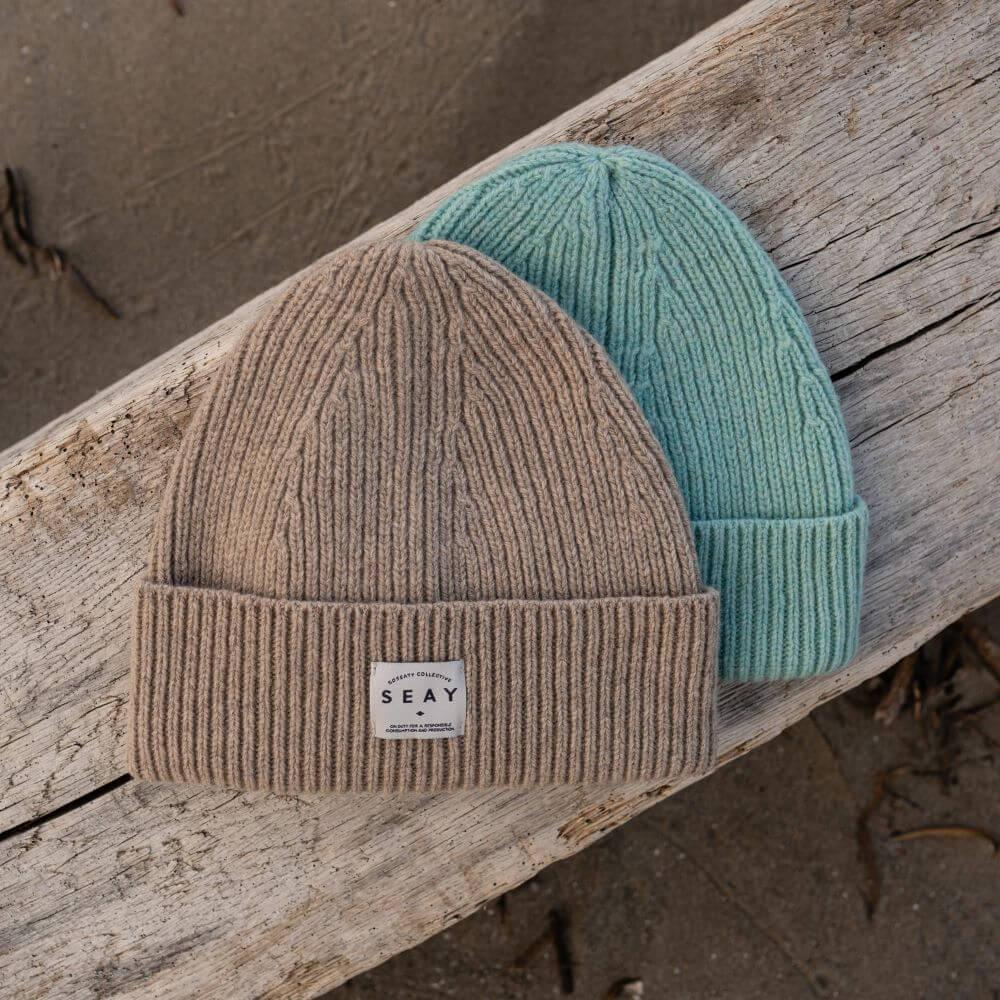 Seay / Cuffia Cappuccino Lana Rigenerata Online
