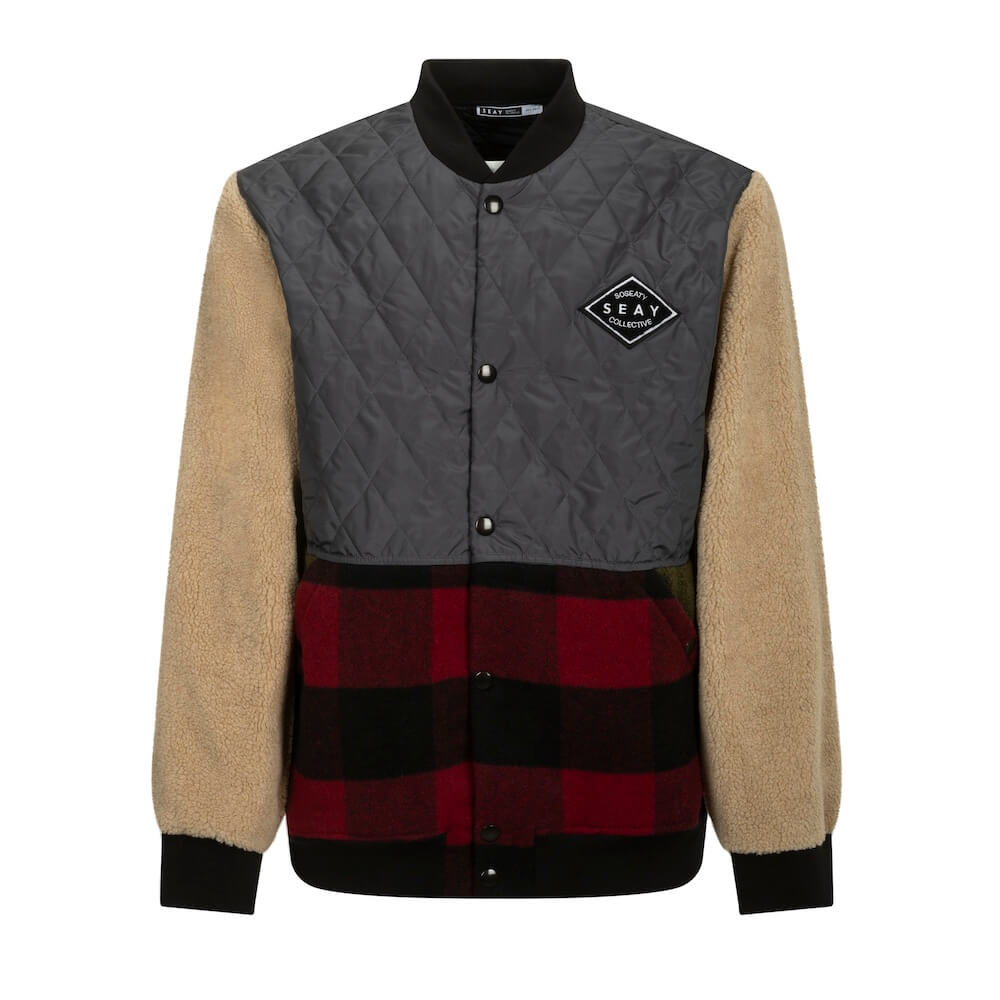 Seay / Giacca Varsity Patchwork Negozio